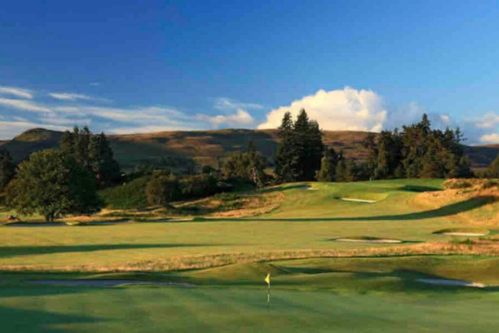 Ryder Cup Lodge Duchally - Free Access To Leisure Club Swimming Pool Hot Tub Steam Room - Starlink Satellite Internet - Sky Glass Now Dog Friendly For 2025 Auchterarder Kültér fotó
